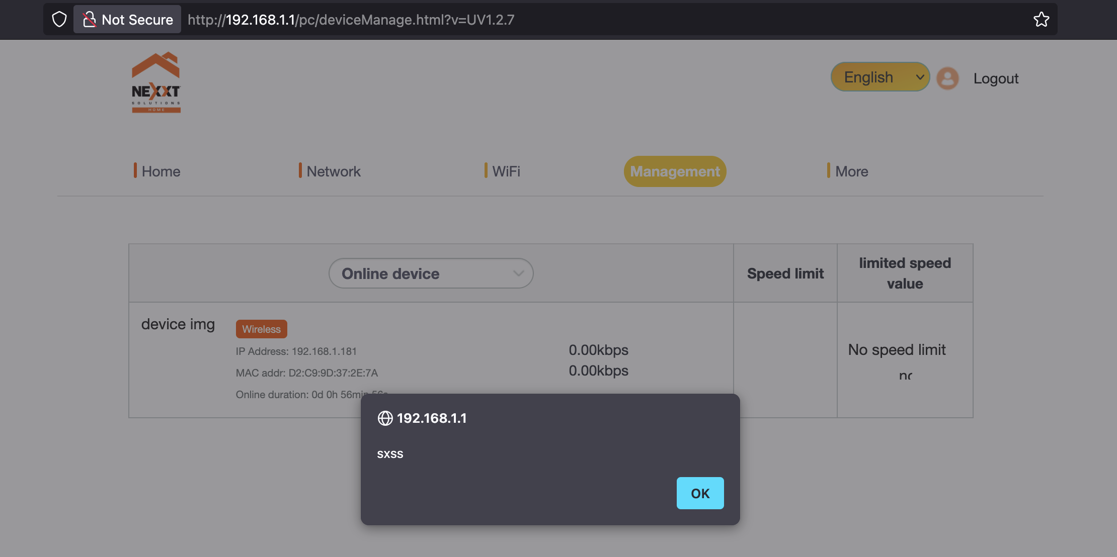 XSS Payload Execution
